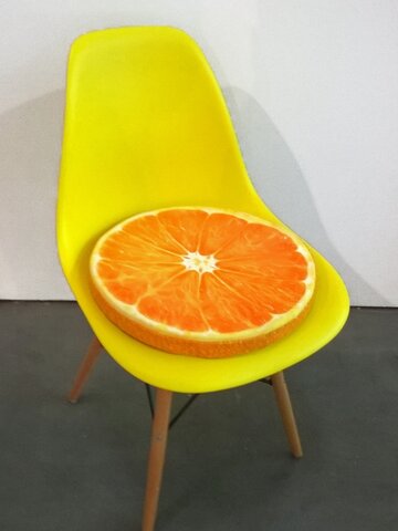 Potešte sa týmto kúskom Dedoles Poduška na stoličku Pomaranč 40 cm