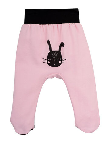 Tip na darček Ružové dupačkové nohavice pre deti