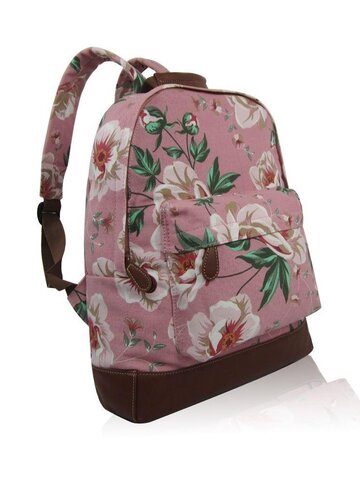 Tip na darček Ružový ruksak s jedným vreckom Floral