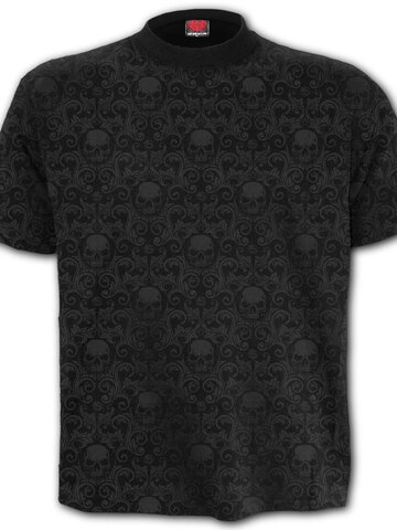 Hľadáte originálny a nezvyčajný darček? Obdarovaného zaručene prekvapí Tričko s krátkym rukávom Temná elegancia