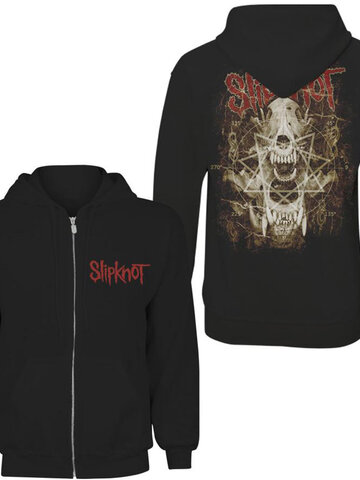 Lifestyle foto Mikina na zips Slipknot Skull Teeth