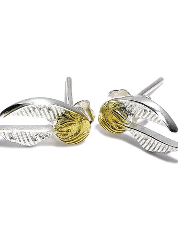 Szerezzen magának örömet ezzel a Dedoles darabbal Harry Potter stekkeres ezüst fülbevaló Aranycikesz