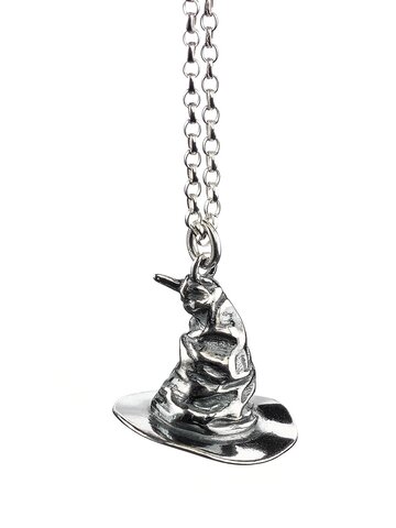 Výnimočný darček od Dedoles Strieborný náhrdelník Harry Potter Triediaci klobúk