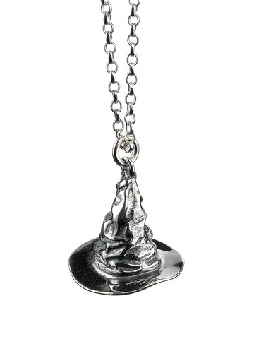 Tip na darček Strieborný náhrdelník Harry Potter Triediaci klobúk