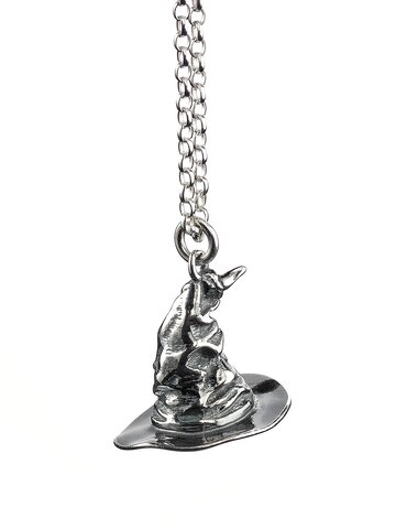Pre dokonalý a originálny outfit Strieborný náhrdelník Harry Potter Triediaci klobúk