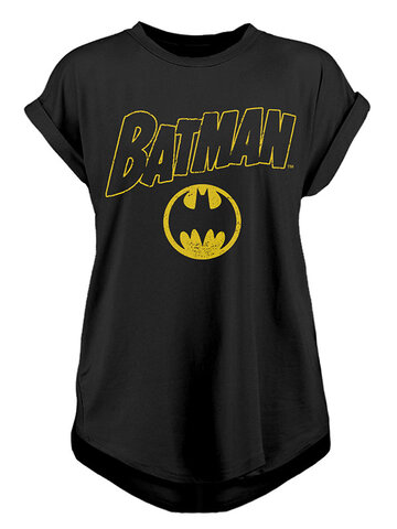 Obrázok produktu Dámske predĺžené tričko Batman - Vintage logo