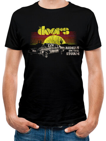 Foto Póló The Doors - Riders car