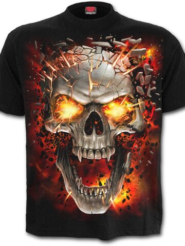 Výprodej Tričko Exploze lebky