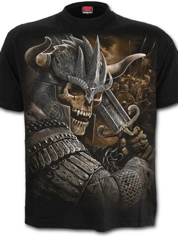 Lifestyle fotó Póló Harcos viking