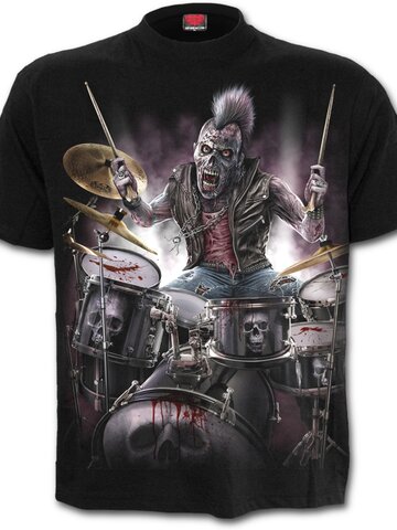 Lifestyle foto Tričko Zombie bubeník