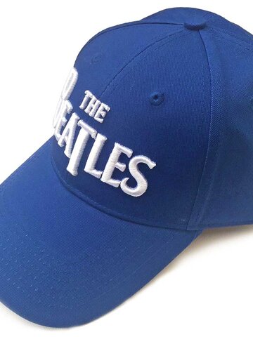 Potešte sa týmto kúskom Dedoles Modrá šiltovka The Beatles Men's White Drop T Logo