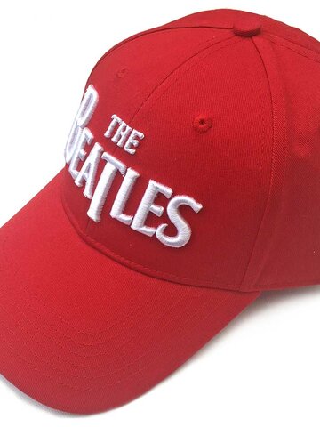 Výnimočný darček od Dedoles Червена шапка с козирка The Beatles Men's White Drop T Logo