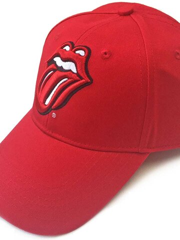 Hľadáte originálny a nezvyčajný darček? Obdarovaného zaručene prekvapí Červená šiltovka The Rolling Stones Men's Classic Tongue