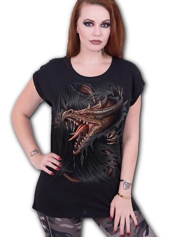 Tip na dárek Dámské triko Útěk draka