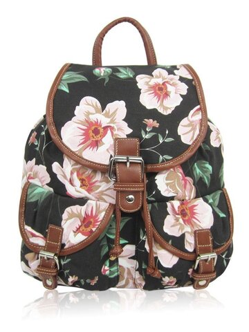 Zľava Vak Black retro flower