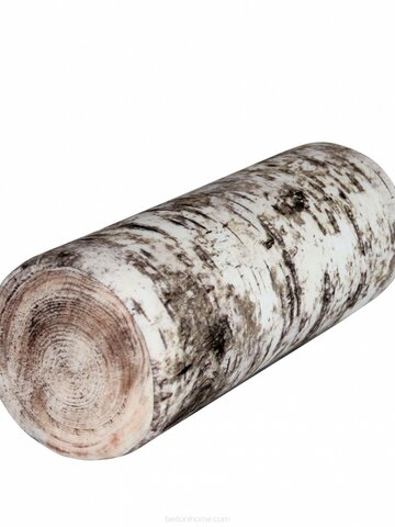 Potešte sa týmto kúskom Dedoles Vankúš v tvare valca Breza 15x40 cm