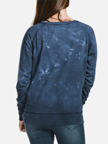 Potešte sa týmto kúskom Dedoles Dámska modrá mikina Americká mačka Kitty