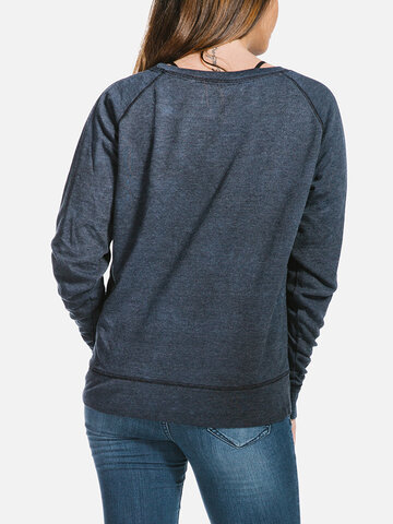 Tip na darček Dámska modrá mikina Magická sova