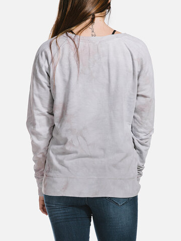 Výpredaj Dámska biela mikina Zachráňme planétu