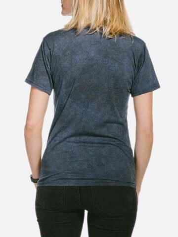 Potešte sa týmto kúskom Dedoles Dámske tri-blend tričko Magická sova