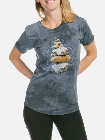 Hľadáte originálny a nezvyčajný darček? Obdarovaného zaručene prekvapí Damska koszulka tri-blend Równowaga