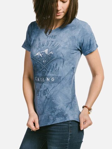 Zľava Dámske tri-blend tričko Volanie z hôr