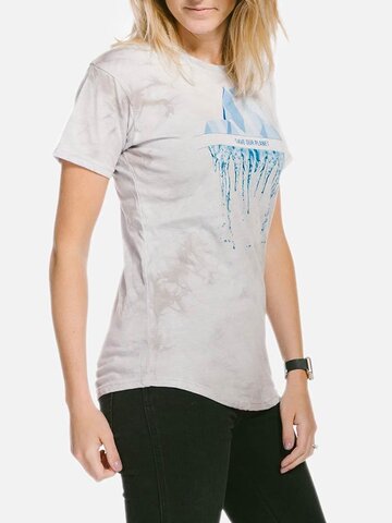 Foto Dámské Tri-Blend tričko Zachraňme planetu