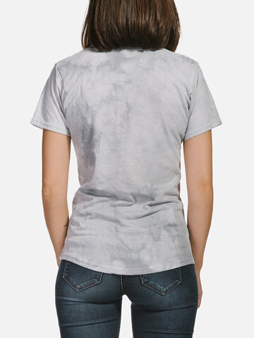 Hledáte originální a neobvyklý dárek? Obdarovaného zaručeně překvapí Dámské Tri-Blend tričko Bílý tygr