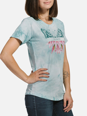 Tip na darček Dámske tri-blend tričko Wild & Free