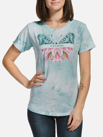 Obrázok produktu Dámske tri-blend tričko Wild & Free
