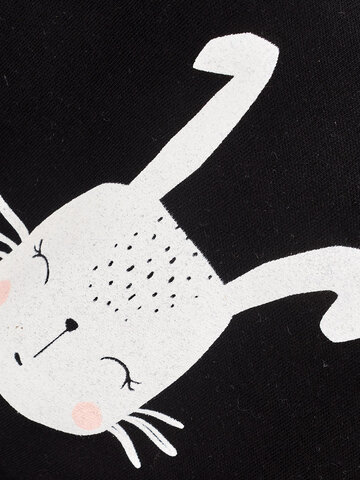 Wyprzedaż  Dziecięce białe śpioszki Zając wcina marchewkę