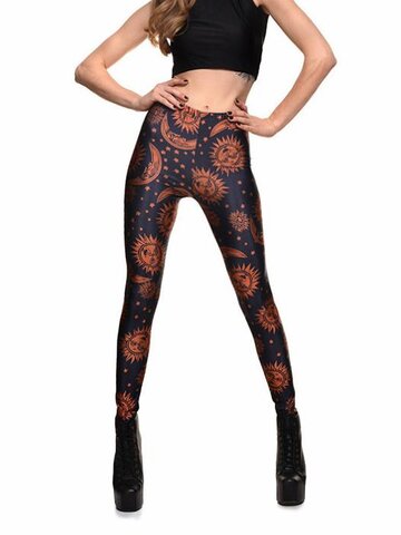 Tip na darček Дамски еластичен клин Слънцето и луната