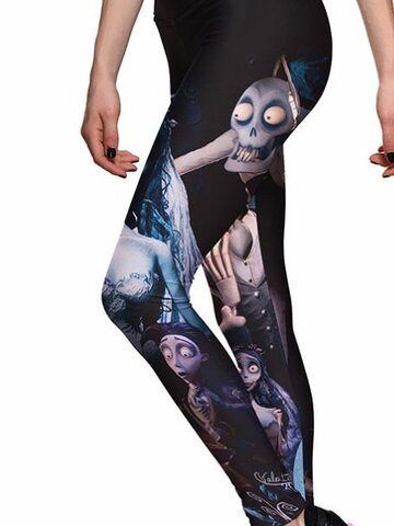 Obrázok produktu Дамски спортен еластичен клин Мъртвата булка