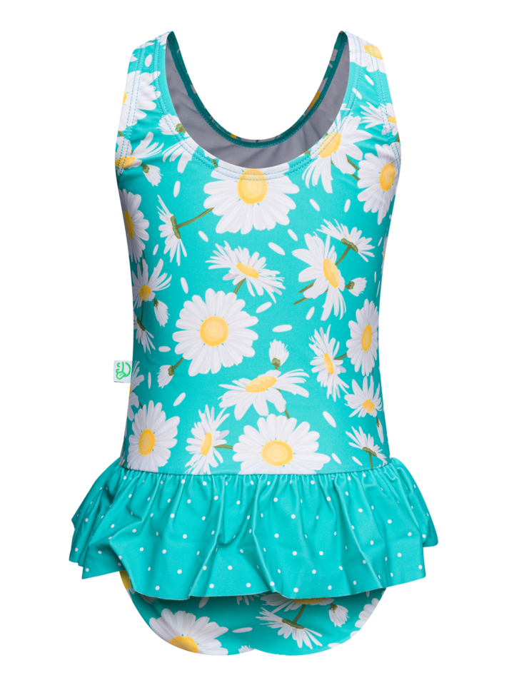 Maillot De Bain 1 Pièce Pour Fille 2025 - Nylon/Élasthanne, Plage, Piscine, Taille Enfant Et Bébé, Style Mignon