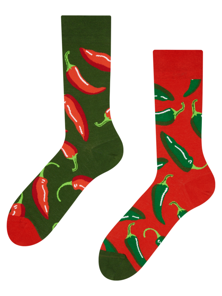 Regular Socks Chili Peppers Dedoles