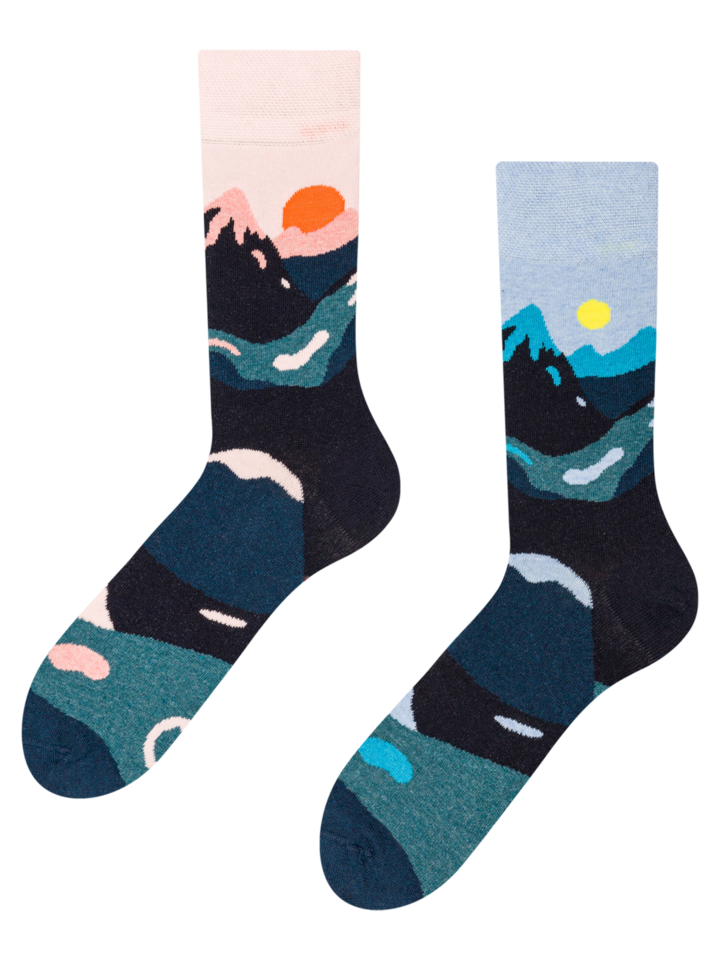 Lustige Baumwoll Socken Unisex - Buntes Socken Set Als Geschenk