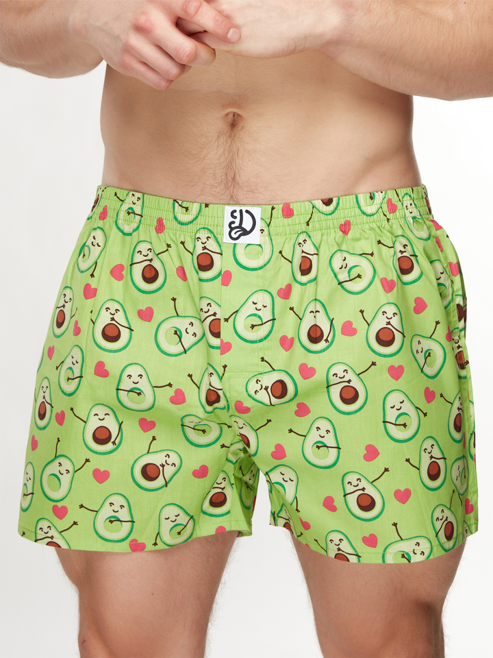 Men's Boxer Shorts Avocado Love Dedoles