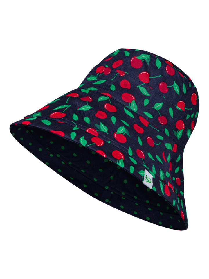 Women's Bucket Hat Sweet Cherries Dedoles