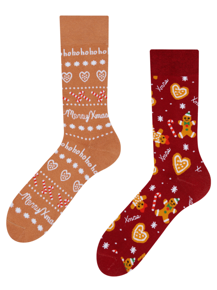 Lustige warme Socken LebkuchenWelt Dedoles