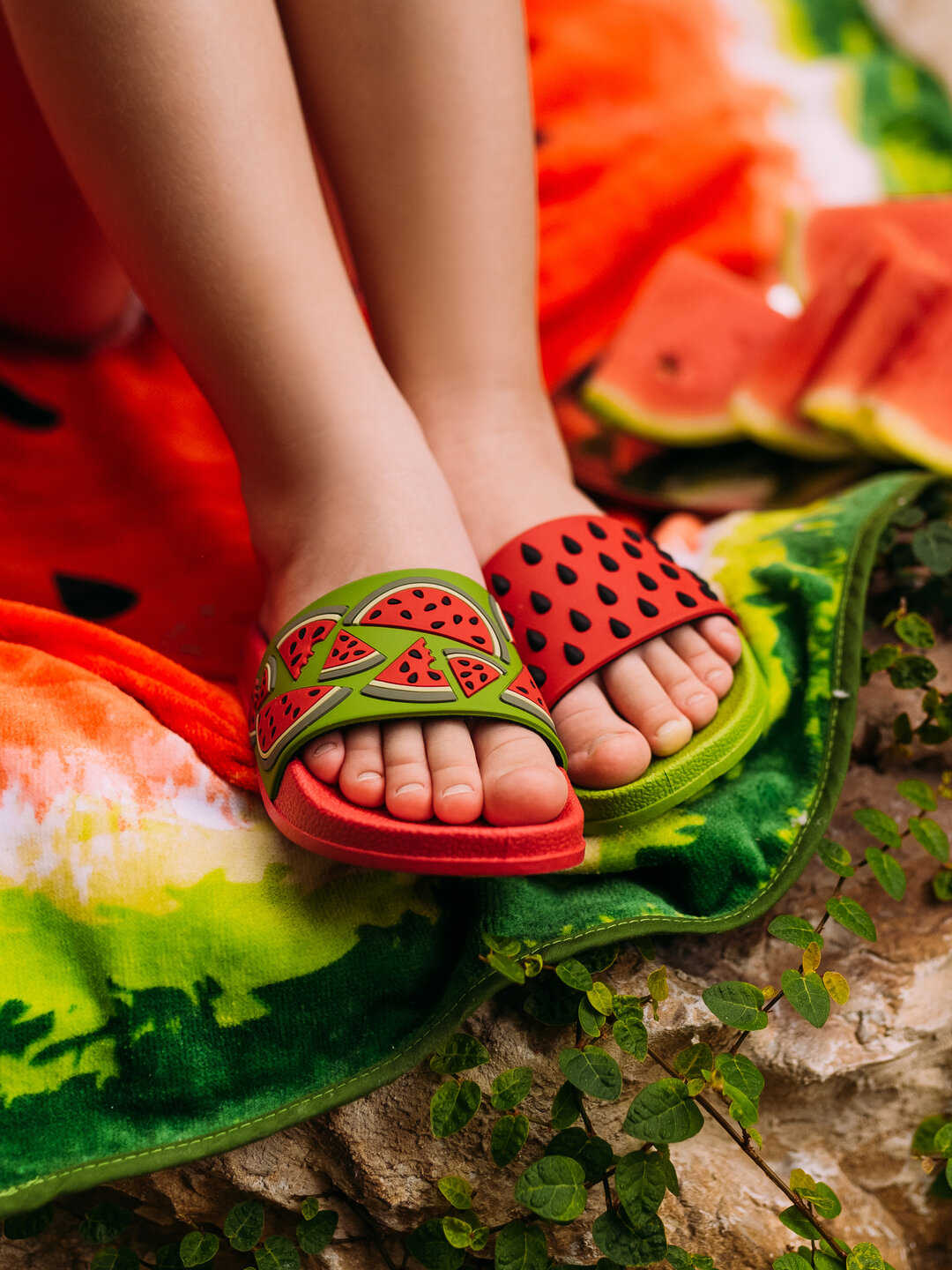 watermelon slip and slide