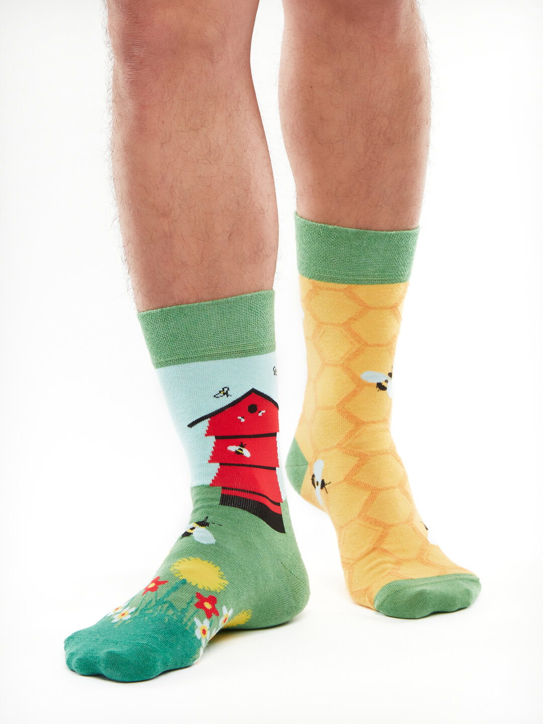 Recycled Cotton Socks Beehive Dedoles