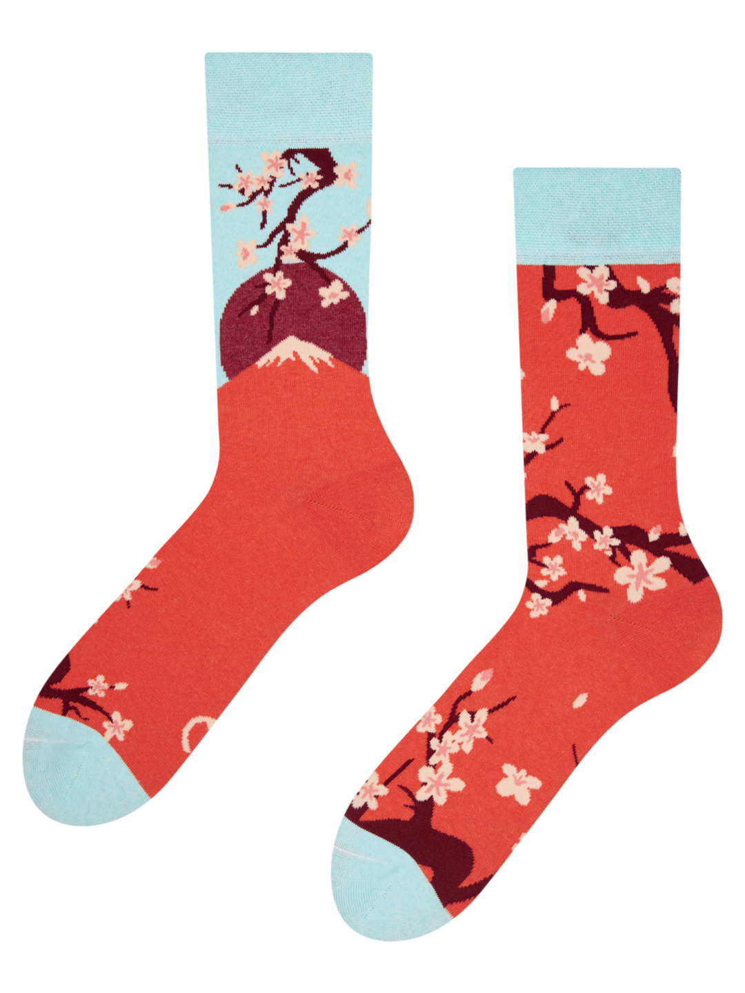 Recycled Cotton Socks Japanese Sakura Dedoles