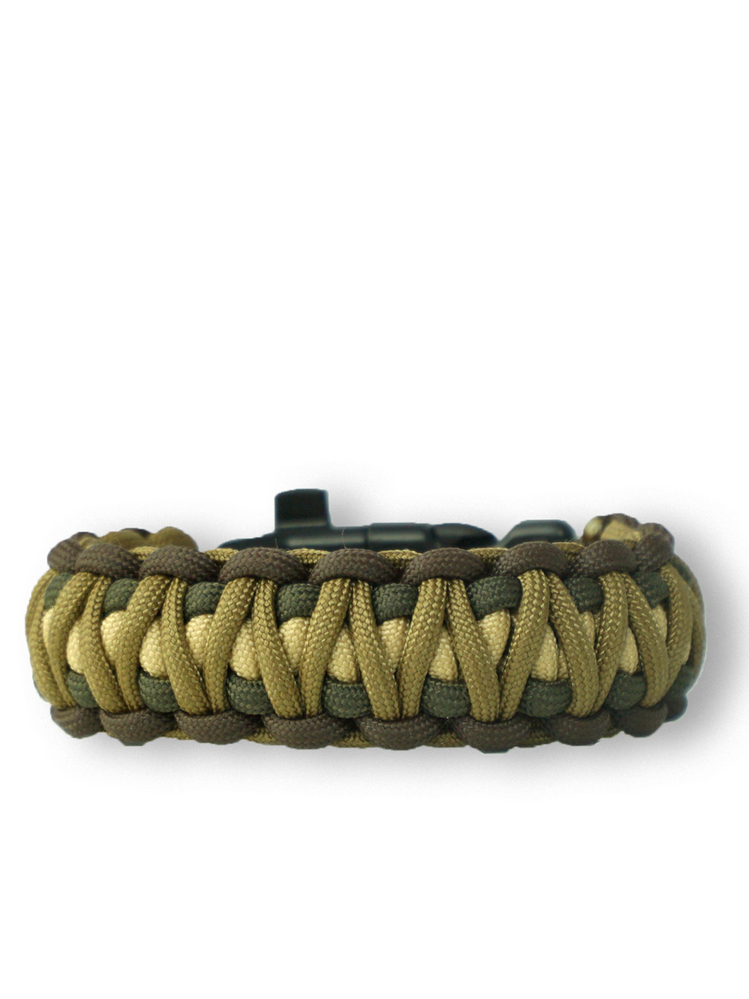 Paracord Bracelet Multicam Digi With Knife, Fire Starter, Compass and