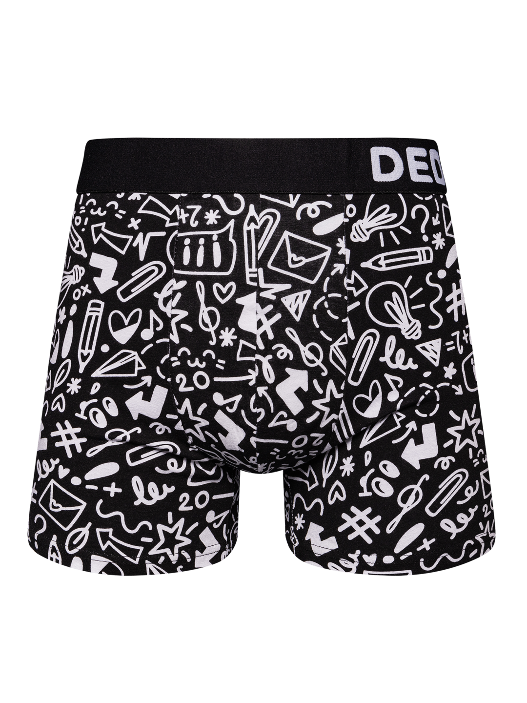 Lustige Boxershorts für Männer Kritzeleien Dedoles