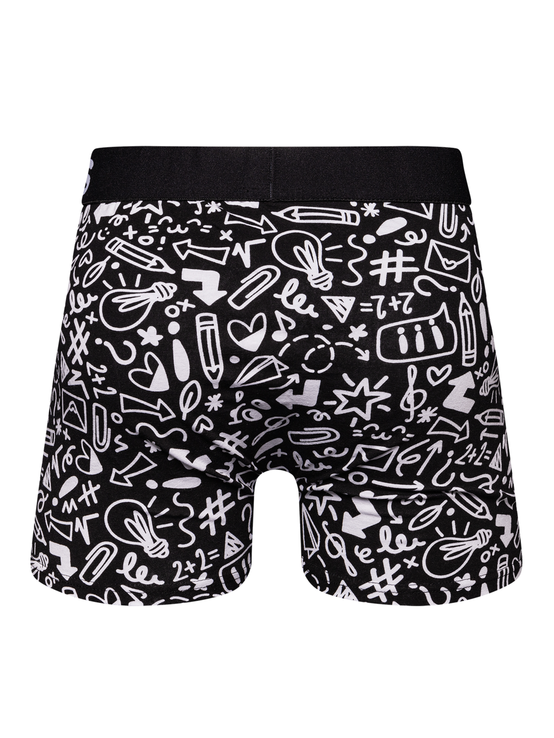 Lustige Boxershorts für Männer Kritzeleien Dedoles