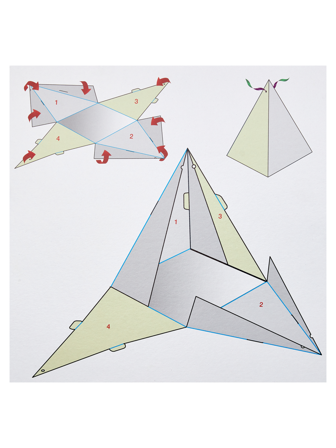 Duftende PyramidenGeschenkbox Weihnachtsbaum Dedoles