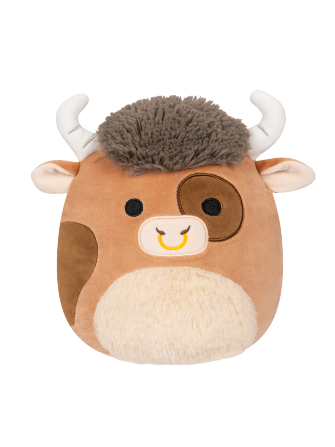 Squishmallows Shep Brown Spotted Bull, 30 cm Dedoles