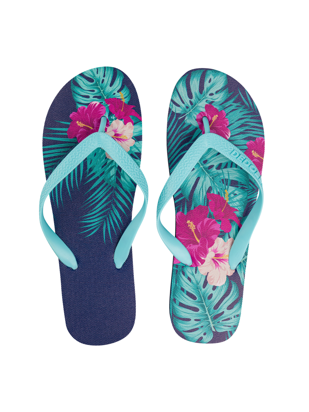Lustige FlipFlops Tropisches Paradies Dedoles