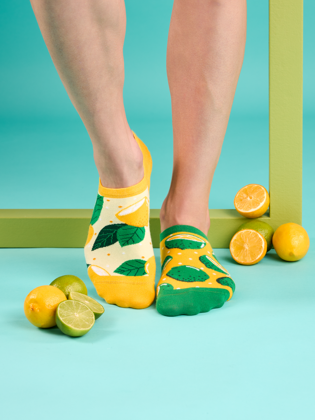 Sneaker Socks Lime & Lemon Dedoles