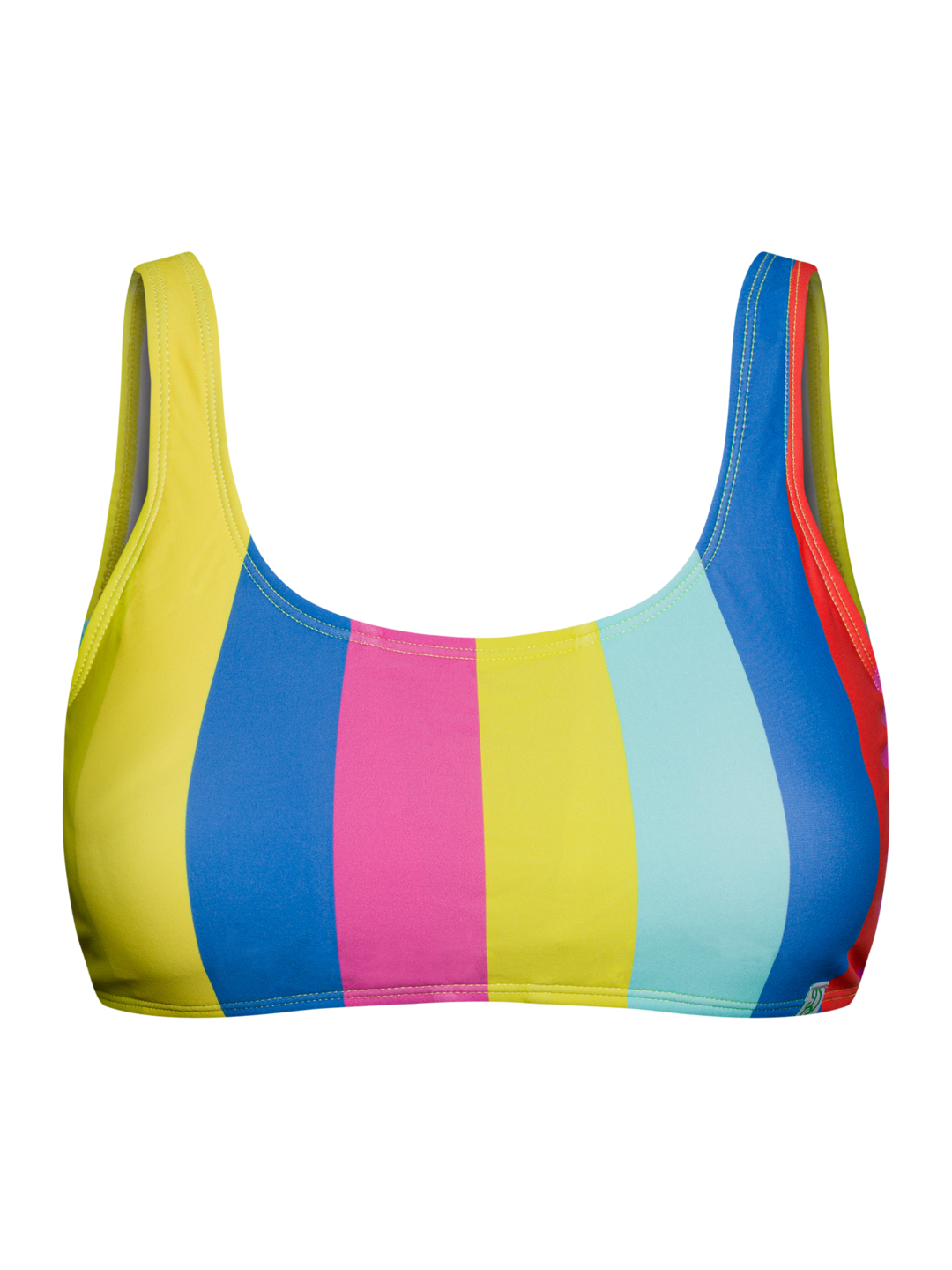 Sporty Bikini Top Summer Stripes Dedoles